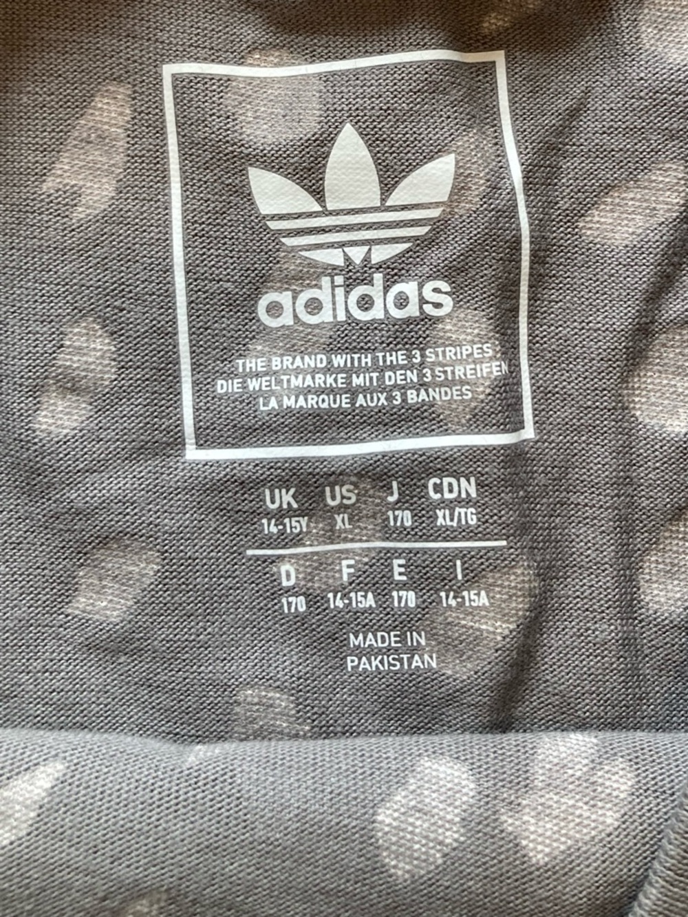 ADIDAS 🩶 Dot Pattern T-Shirt Dress - Picture 10 of 11